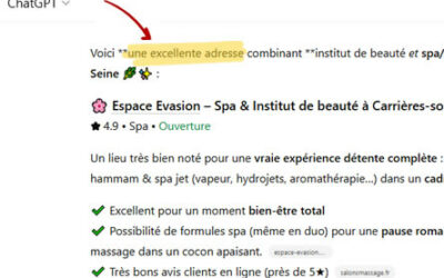Comment faire apparaître ton entreprise comme une “bonne adresse” dans ChatGPT lorsqu’on recherche un service local