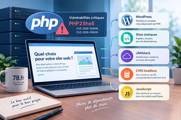 Faille de sécurité PHP : faut-il repenser la façon de créer les sites web ?